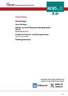 Inhaltsverzeichnis und Sozialmediakanäle der GDI-DE News 12-2023